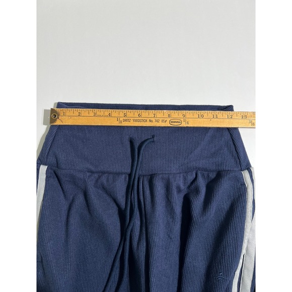 Halara Ribbed SoCinched High Waisted Tummy Control Drawstring Wide Leg Pant S R - Picture 8 of 16